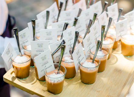 Cóctel de bienvenida Alabardero Catering
